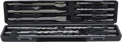 BGS-2005 Hammer- Bohrer-und Meißel-Satz mit SDS-Schaft Hartmetallspitze 12-tlg