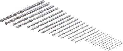 BGS-2023 HSS Minibohrer-Satz, 0,5 - 3,0 mm, 25-tlg