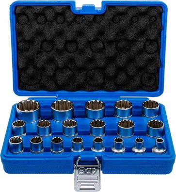 BGS-2152 Gear Lock Steckschlüssel-Einsätze 12,5 (1/2) 19-tlg