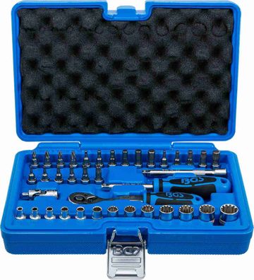 BGS-2151 Gear Lock Steckschlüssel-Satz 6,3 (1/4) 39-tlg