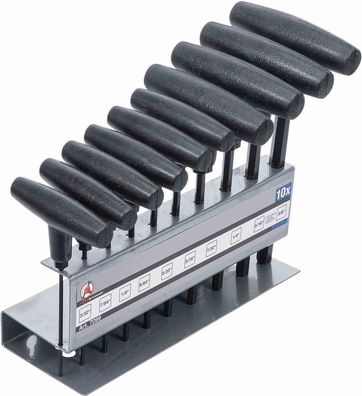 BGS-7099 I Stiftschlüssel-Satz, Innen-6-Kant, 3/32" - 3/8", 10-tlg