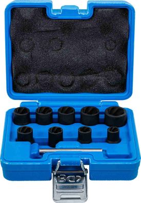 BGS-5265 Spezial-Steckschlüssel-Einsätze 10 (3/8) 10-19 mm 10-tlg