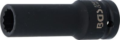 BGS-5346 Kraft-Steckschlüssel-Einsatz 20 (3/4), lang, 19 mm
