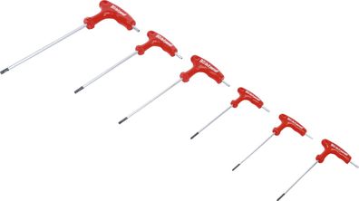 BGS-7830 Doppel-T-Griffschlüssel-Satz T10-40 6-tlg