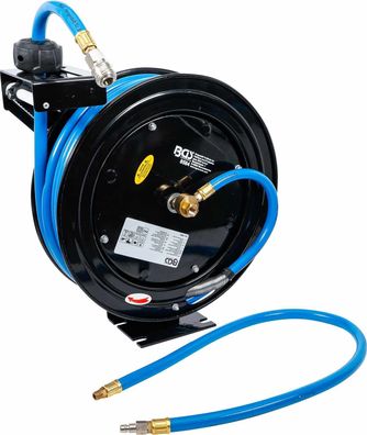 BGS-8584 Druckluftschlauch mit Aufroller 15 m