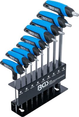 BGS-8485 T-Griff-Schlüssel T-Profil, T10-T50, 9-tlg