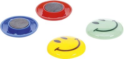 BGS-85812 Magnet-Satz Smile Ø 40 mm 4-tlg