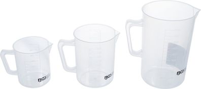 BGS-9946 Messbecher-Satz, 3-tlg