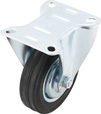 BGS-80951 Bockrolle 100 mm mit Anschraubsockel