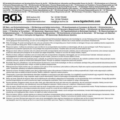 BGS-5264-TB Lösestift für Spiralnuten-Einsätze