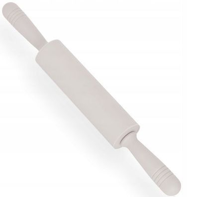 KADAX Silikon Teigrolle mit Antihaftschicht, Teigroller, Creme