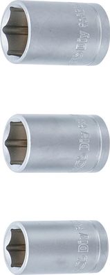 BGS-15125 I Steckschlüssel-Satz, 12,5 (1/2), 15-17-19 mm