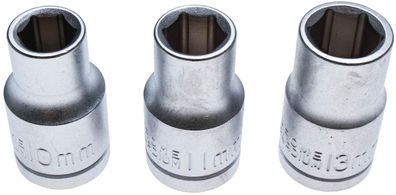 BGS-15123 I Steckschlüssel-Satz, 12,5 (1/2), 10-11-13 mm