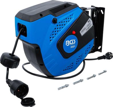 BGS-3321 Automatische Kabeltrommel, 15 m