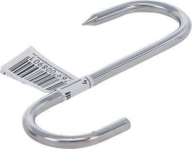 BGS-80910 I Fleischerhaken, INOX, 100 mm