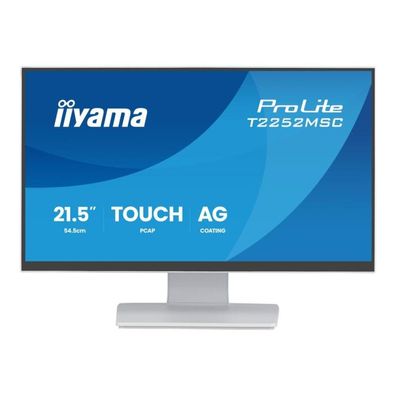 IIYAMA 54.5cm (21,5") T2252MSC-W2AG 16:9 Touch HDMI+2xUSB+DP