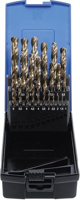 BGS-116 Spiralbohrer-Satz, HSS-G M35 Cobalt Stahl, 1-13 mm, 26-tlg
