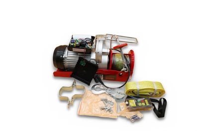 Defekt Elektrischer Seilzug 500/1000 kg 1600 W 230 V Hubhöhe 12 m Fernbedienung