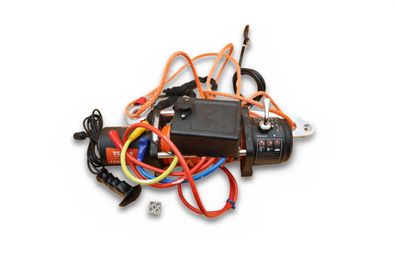 VEVOR Elektro-Seilwinde 6123 kg 12V Kunststoffseil Funkfernbedienung Defekt