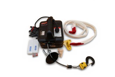 VEVOR Elektrischer Seilhebezug 498,95 kg 1500 W 7 m Hubhöhe Funk und manuell