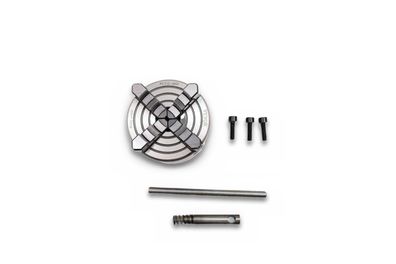 VEVOR 4-Backen-Drehfutter 80 mm K72 Spannbereich 5-80 mm umkehrbare Backen