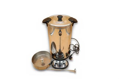 Casselin Kaffeemaschine CPC60 für 60 Tassen 8,8 L Edelstahl doppelwandig