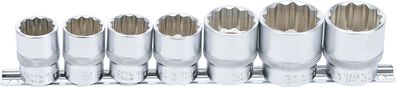BGS-9109 Steckschlüsseleinsatz-Set, 12,5 (1/2), 12-kant, 20 - 32 mm, 7-tlg