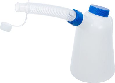 BGS-9938 Füllkanne mit flexiblem Ausgussstutzen und Deckel, 1 L