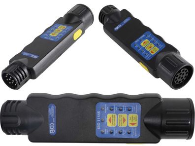 BGS-2175 Tester für Anhänger- und Zugfahrzeug-Steckverbindungen, 13-polig