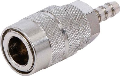 BGS-7058 Druckluft-Schnellkupplung mit 6 mm Schlauchanschluss für USA / Frankreich