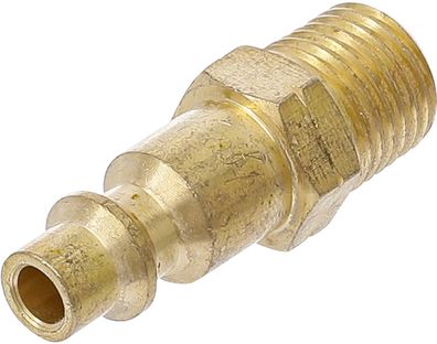 BGS-7056 Druckluft-Stecknippel 6,3 mm (1/4) Außengewinde USA / Frankreich