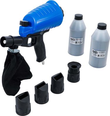BGS-70057 Druckluft-Sandstrahlpistole inkl. Zubehör 3-tlg
