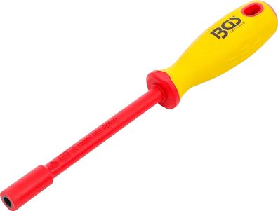 BGS-71086 VDE Steckschlüssel-Schraubendreher Sechskant SW 6 mm Klingenlänge 125 mm