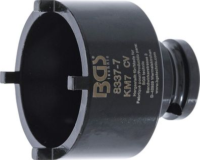 BGS-8337-7 Nutmutternschlüssel Zapfen außen liegend KM7