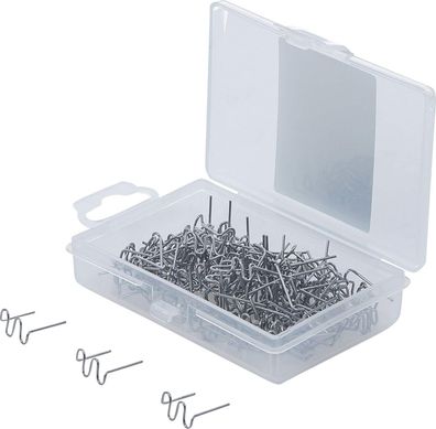 BGS-873-7 Reparatur-Klammern W-Form Ø 0,8 mm 100-tlg