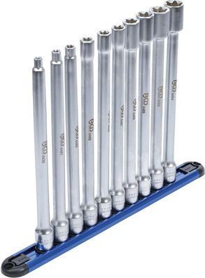 BGS-70026 Steckschlüssel-Einsatz-Satz E-Profil XXL Antrieb Innenvierkant 10 mm (3/8)
