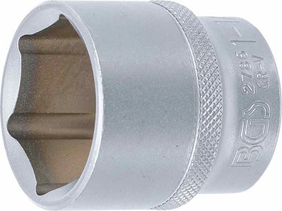 BGS-2786 Steckschlüssel-Einsatz Sechskant Antrieb Innenvierkant 12,5 mm (1/2) SW 1.1