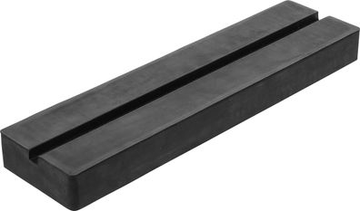 BGS-7012 Gummiauflage mit Nut für Hebebühnen 373 x 100 x 35 mm