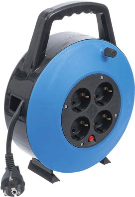 BGS-3363 Kabelbox 10 m 3 x 1,5 mm² 4 Steckdosen IP 20 3000 W