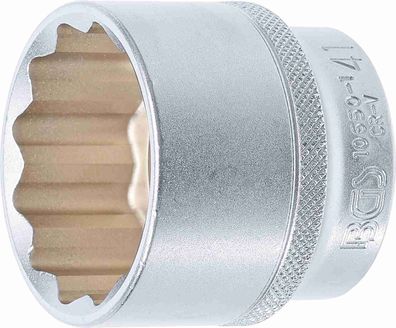 BGS-10650-1 Steckschlüssel-Einsatz Zwölfkant Antrieb Innenvierkant 12,5 mm (1/2) SW 4