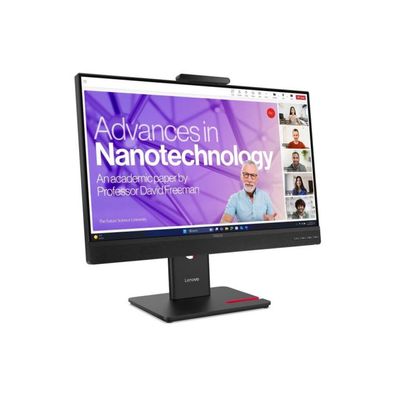 Lenovo ThinkVision T24-4v, (23,8") FHD, HDMI/DP/VGA/HUB/CAM