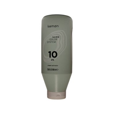 Kemon, Nayo Cream Activator, Haarfarben-Aktivator-Lotion, Shine, 10, 3%, 1000 ml