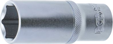 BGS-10563 Steckschlüssel-Einsatz Sechskant, tief Antrieb Innenvierkant 12,5 mm (1/2)