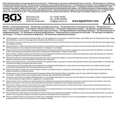 Kraft-Biteinsatz Innenvielzahn 12,5 (1/2) - M4 ... M16
