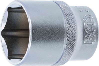 BGS-2926 Steckschlüssel-Einsatz Sechskant Antrieb Innenvierkant 12,5 mm (1/2) SW 26 m