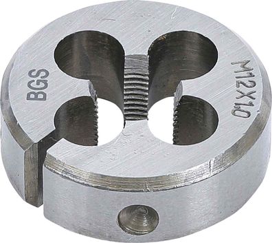 BGS-1900-M12X1.0-S Gewindeschneideisen M12 x 1,0 x 38 mm