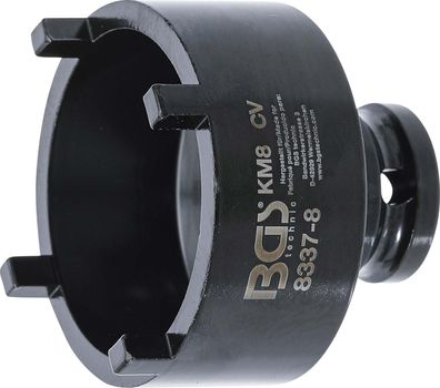 BGS-8337-8 Nutmutternschlüssel Zapfen außen liegend KM8