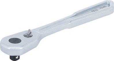 BGS-72085 Umschaltknarre extra flach feinverzahnt Abtrieb Außenvierkant 6,3 mm (1/4)