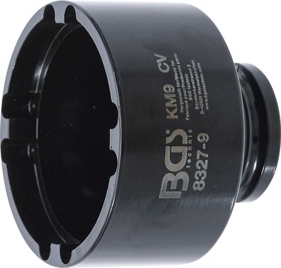 BGS-8327-9 Nutmutternschlüssel Zapfen innen liegend KM9