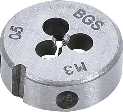 BGS-1900-M3X0.5-S Gewindeschneideisen M3 x 0,5 x 25 mm